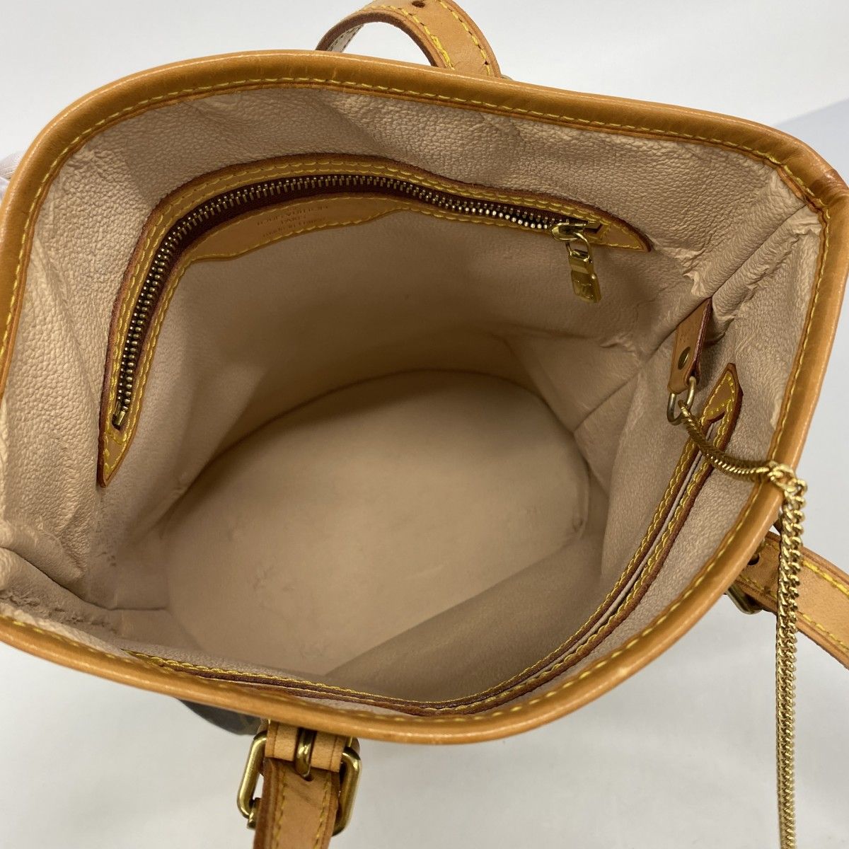 Louis Vuitton Tote Monogram Bucket PM Brown — view 4