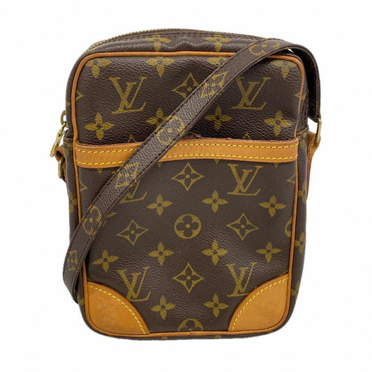 Louis Vuitton Shoulder Bag Monogram Danube Brown
