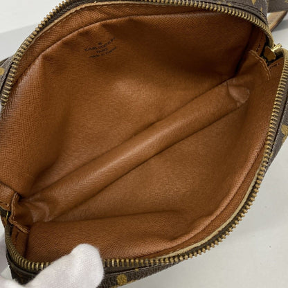 Louis Vuitton Shoulder Bag Monogram Pochette Ma Roulis Bandouliere Brown — view 4