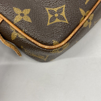 Louis Vuitton Shoulder Bag Monogram Pochette Ma Roulis Bandouliere Brown — view 6