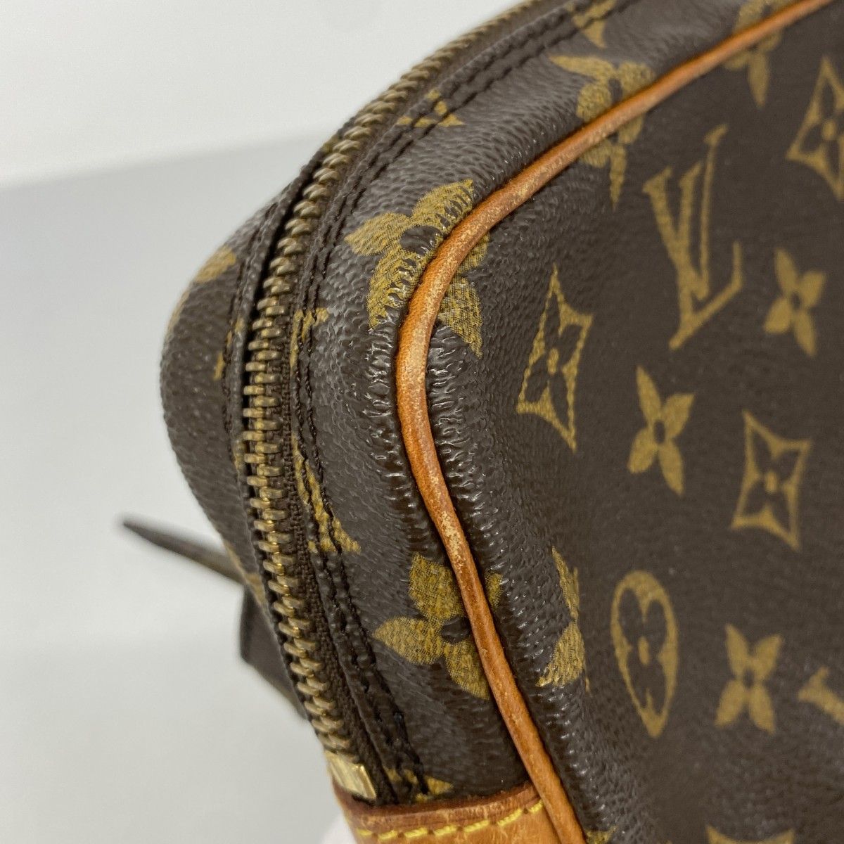 Louis Vuitton Shoulder Bag Monogram Pochette Ma Roulis Bandouliere Brown — view 7