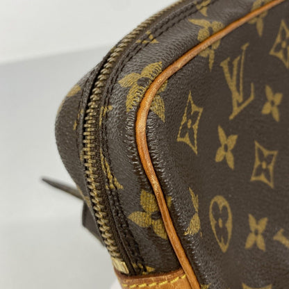 Louis Vuitton Shoulder Bag Monogram Pochette Ma Roulis Bandouliere Brown — view 7