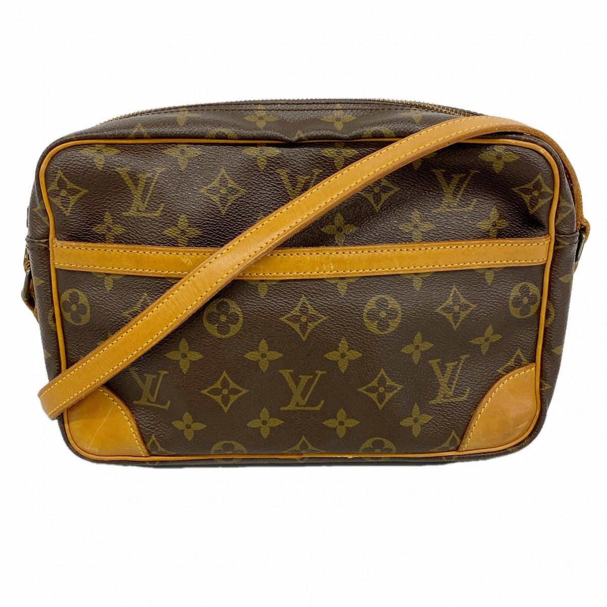 Louis Vuitton Shoulder Bag Monogram Trocadero 27 Brown