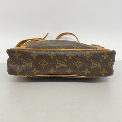 Louis Vuitton Shoulder Bag Monogram Trocadero 27 Brown — view 3