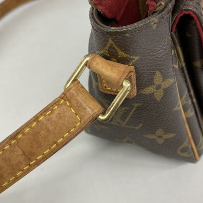 Louis Vuitton Shoulder Bag Monogram Viva Cite PM Brown — view 8