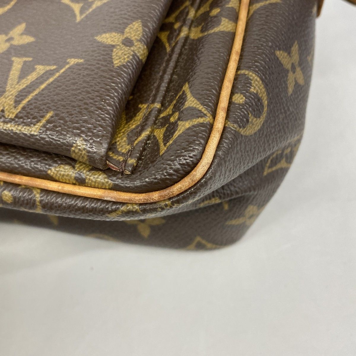 Louis Vuitton Shoulder Bag Monogram Viva Cite PM Brown — view 6