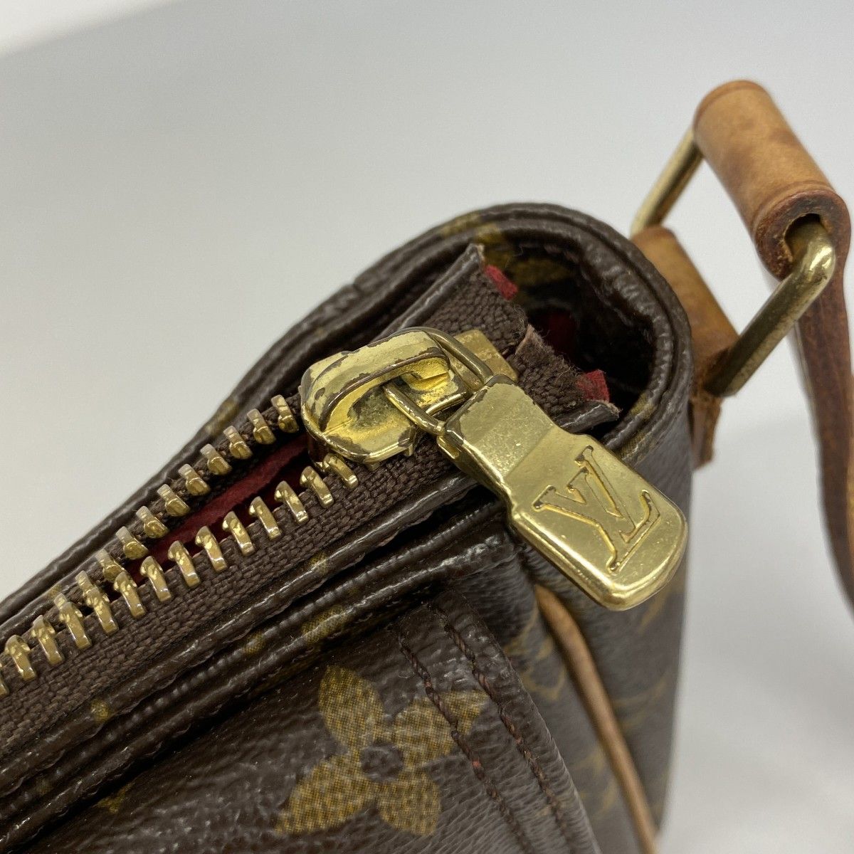 Louis Vuitton Shoulder Bag Monogram Viva Cite PM Brown — view 9