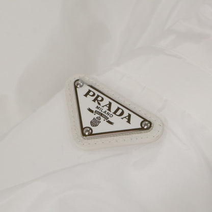 Prada Triangle Logo Nylon Hoodie — view 8