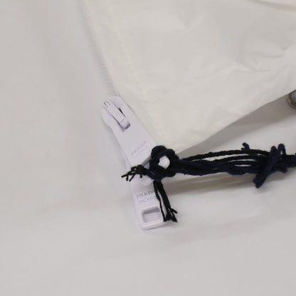 Prada Triangle Logo Nylon Hoodie — view 7