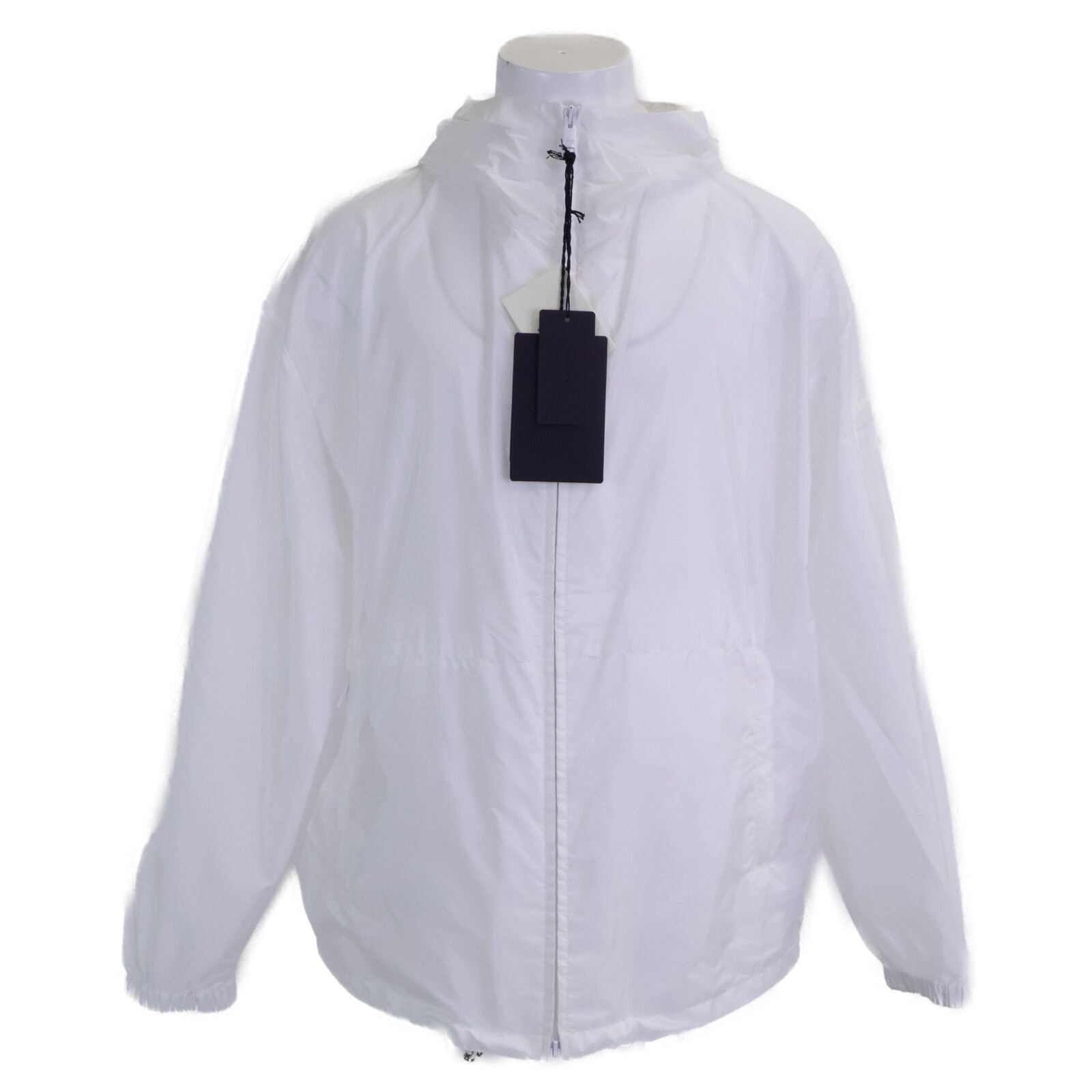 Prada Triangle Logo Nylon Hoodie