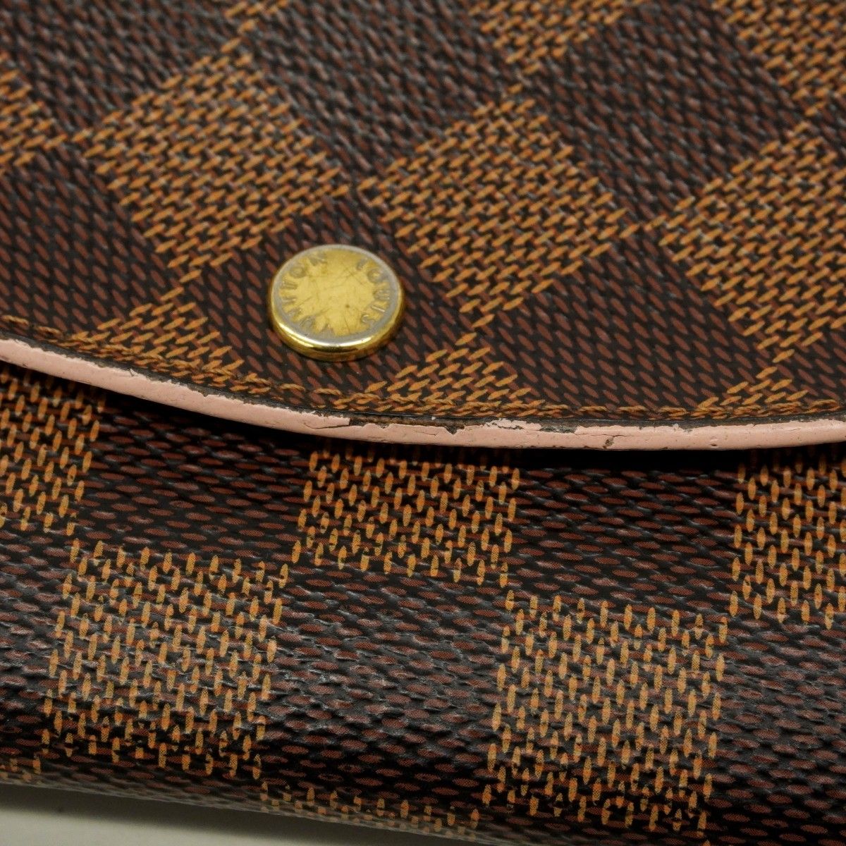 Louis Vuitton Wallet Damier Portefeuille Kaisa Ebene Rosevalley — view 8