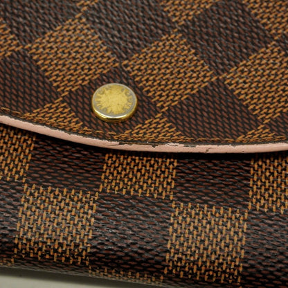 Louis Vuitton Wallet Damier Portefeuille Kaisa Ebene Rosevalley — view 8