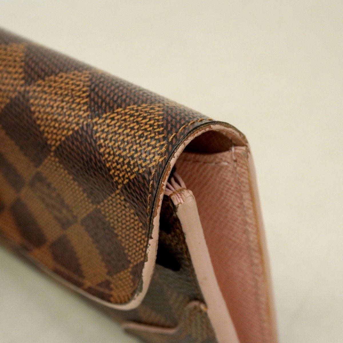Louis Vuitton Wallet Damier Portefeuille Kaisa Ebene Rosevalley — view 7