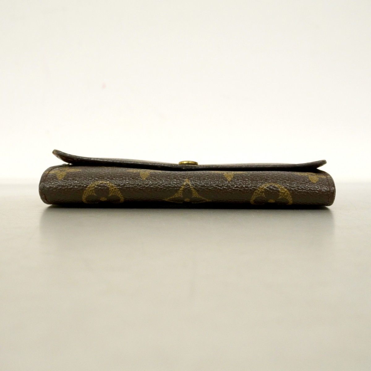 Louis Vuitton Coin Case Monogram Porte-Monnaie Gip Brown — view 3