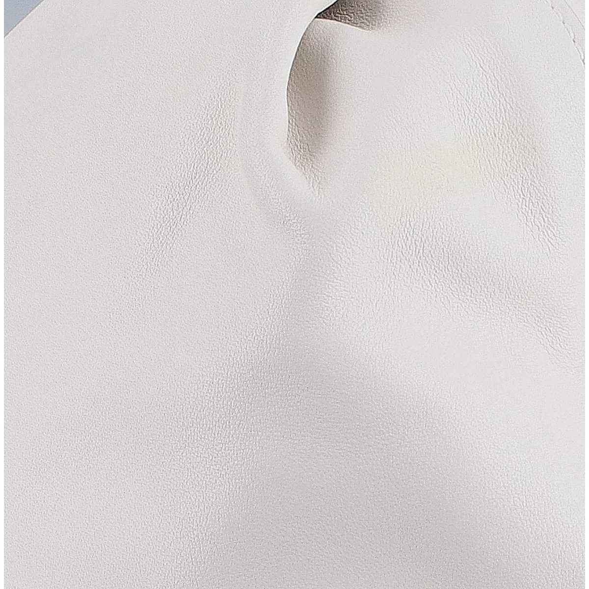 Bottega Veneta the Twist White Calfskin Triangle Handbag — view 8
