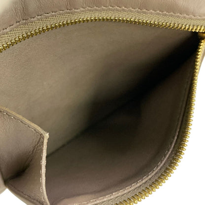 Celine Bifold Wallet Strap Pebble Mineral — view 4