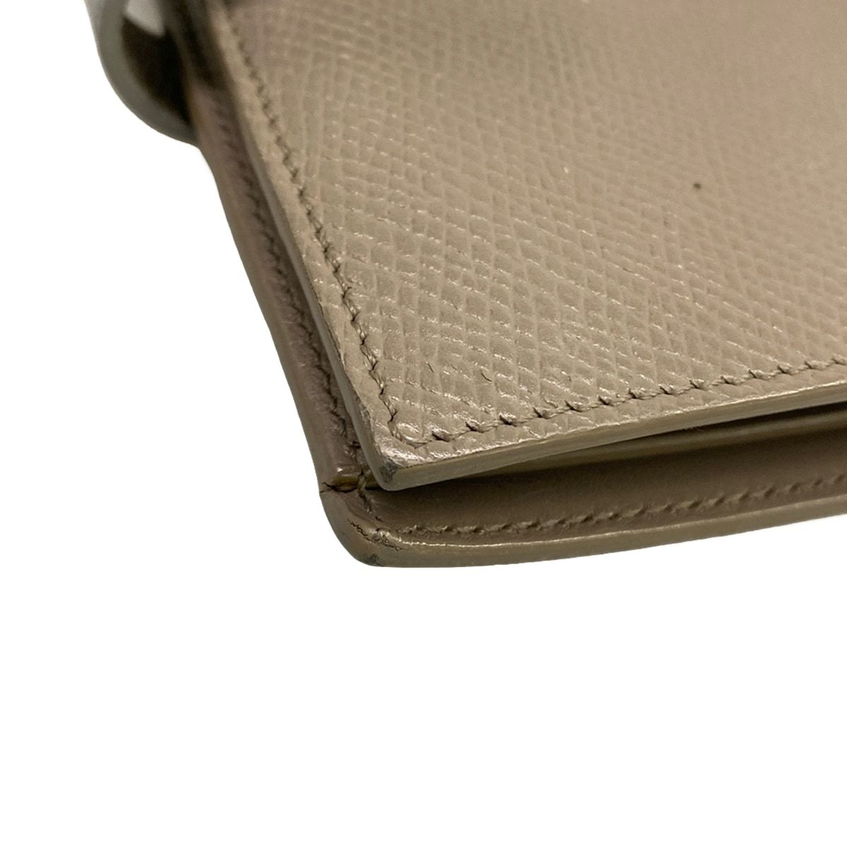 Celine Bifold Wallet Strap Pebble Mineral — view 8