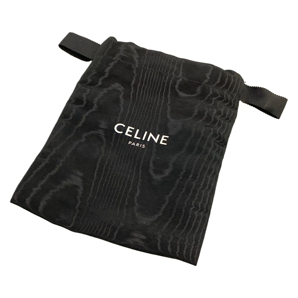 Celine Bifold Wallet Strap Pebble Mineral — view 6