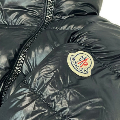 Moncler Down Jacket 0 XS Salix Black Long Sleeve Zip Up Winter — view 8