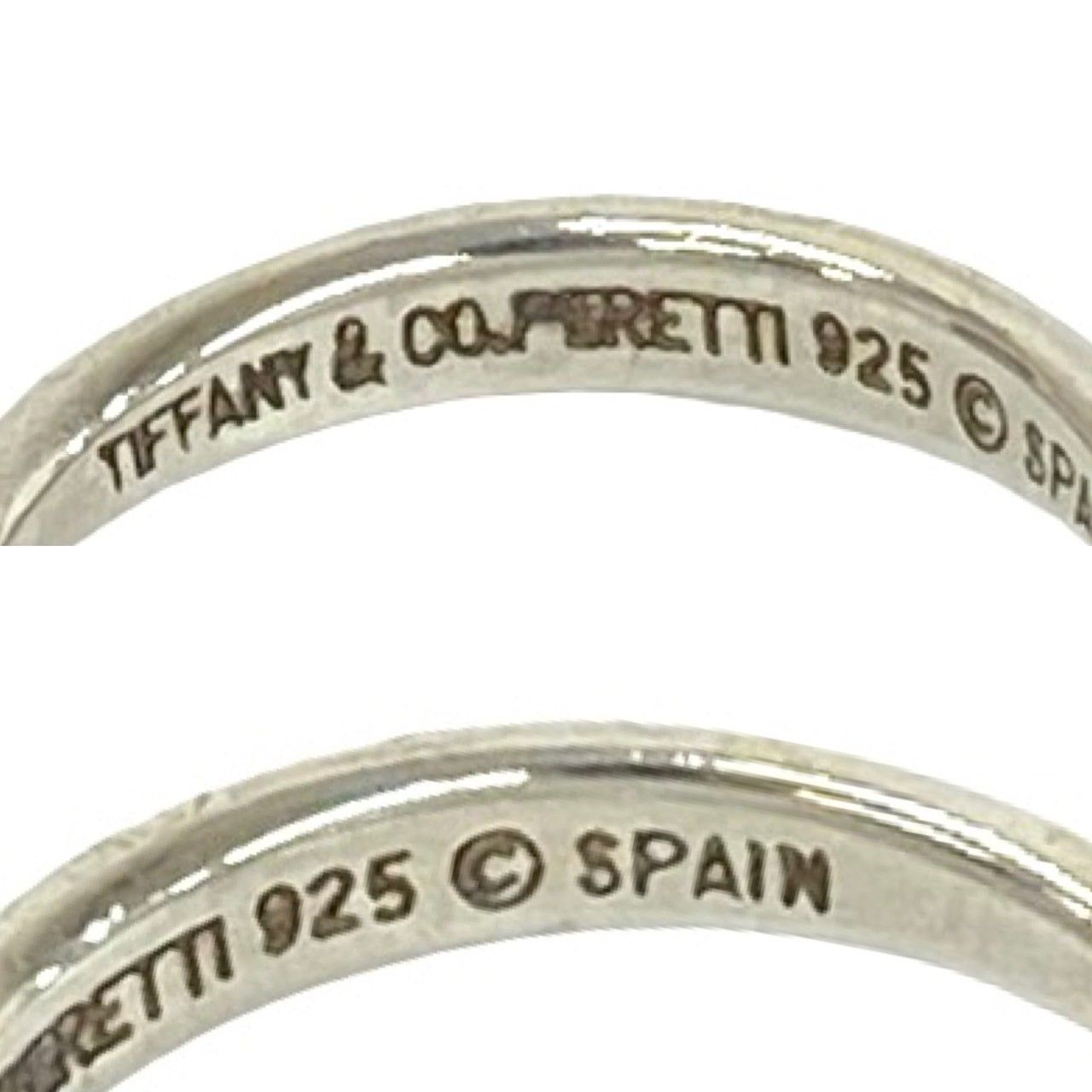 Tiffany & Co Form Teardrop Ring 925 Sterling Silver — view 3