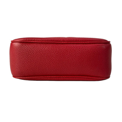 Gucci Shoulder Bag Soho Red Leather — view 5