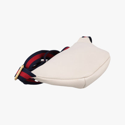 Gucci Print White Leather Handbag — view 7