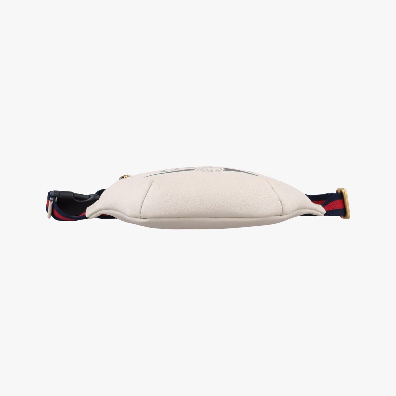Gucci Print White Leather Handbag — view 3