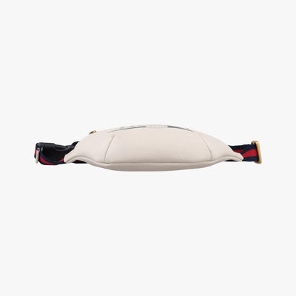 Gucci Print White Leather Handbag — view 3