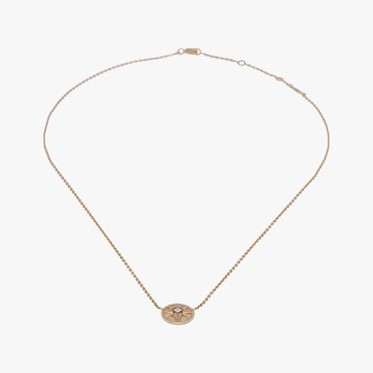 Dior Dio Amulet Yellow Gold White Necklace — view 3