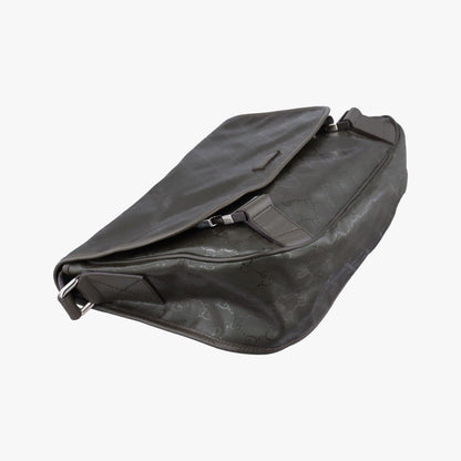 Gucci GG Plus Messenger Green Canvas Tote — view 5