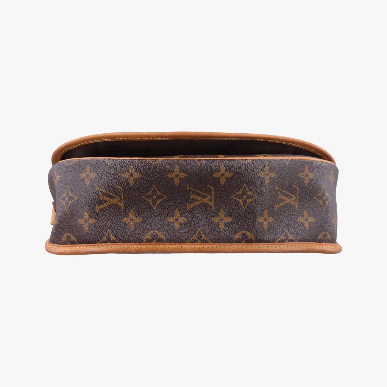 Louis Vuitton Menilmontant PM Monogram Brown Canvas Messenger Bag — view 3