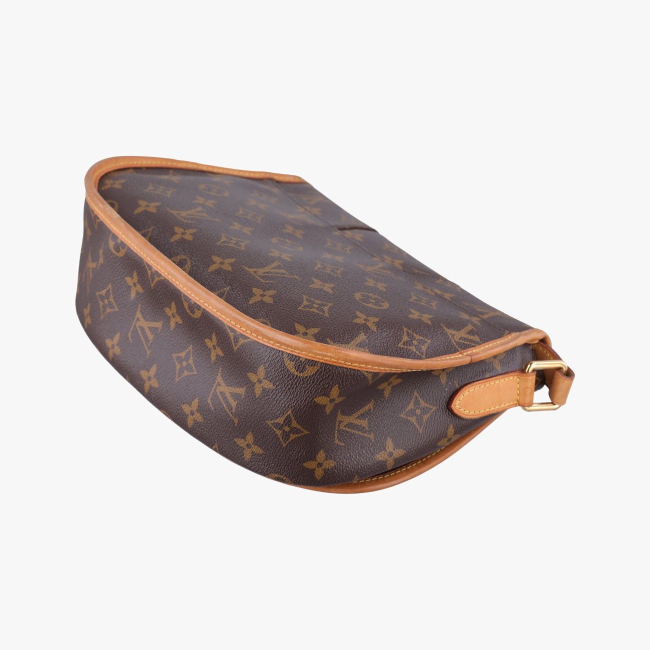 Louis Vuitton Menilmontant PM Monogram Brown Canvas Messenger Bag — view 6
