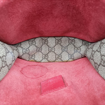 Gucci Dionysus Beige Red Canvas Messenger Bag — view 9