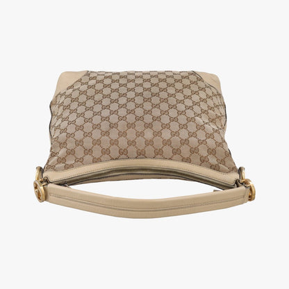 Gucci Miss GG Beige White Canvas Leather — view 8