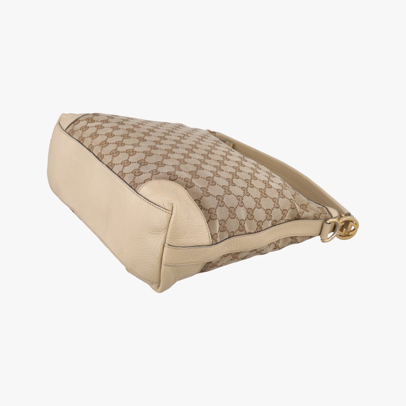 Gucci Miss GG Beige White Canvas Leather — view 6