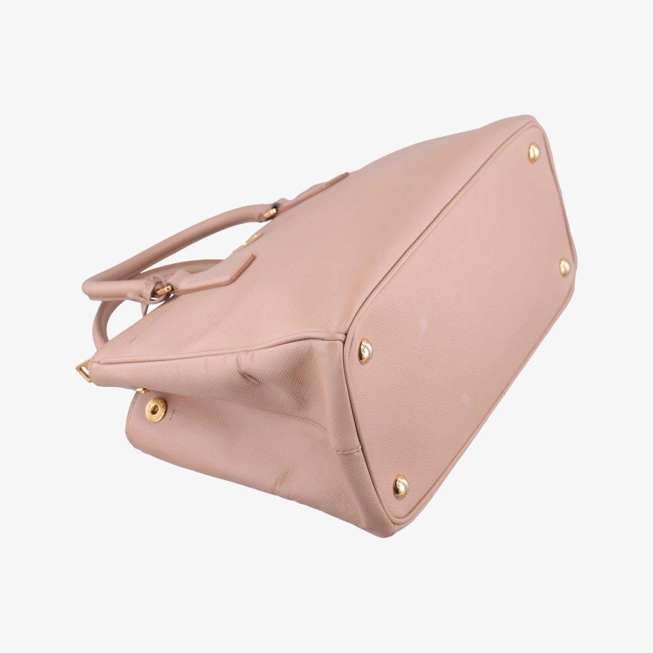 Prada Galleria Pink Saffiano Leather Messenger Bag — view 5