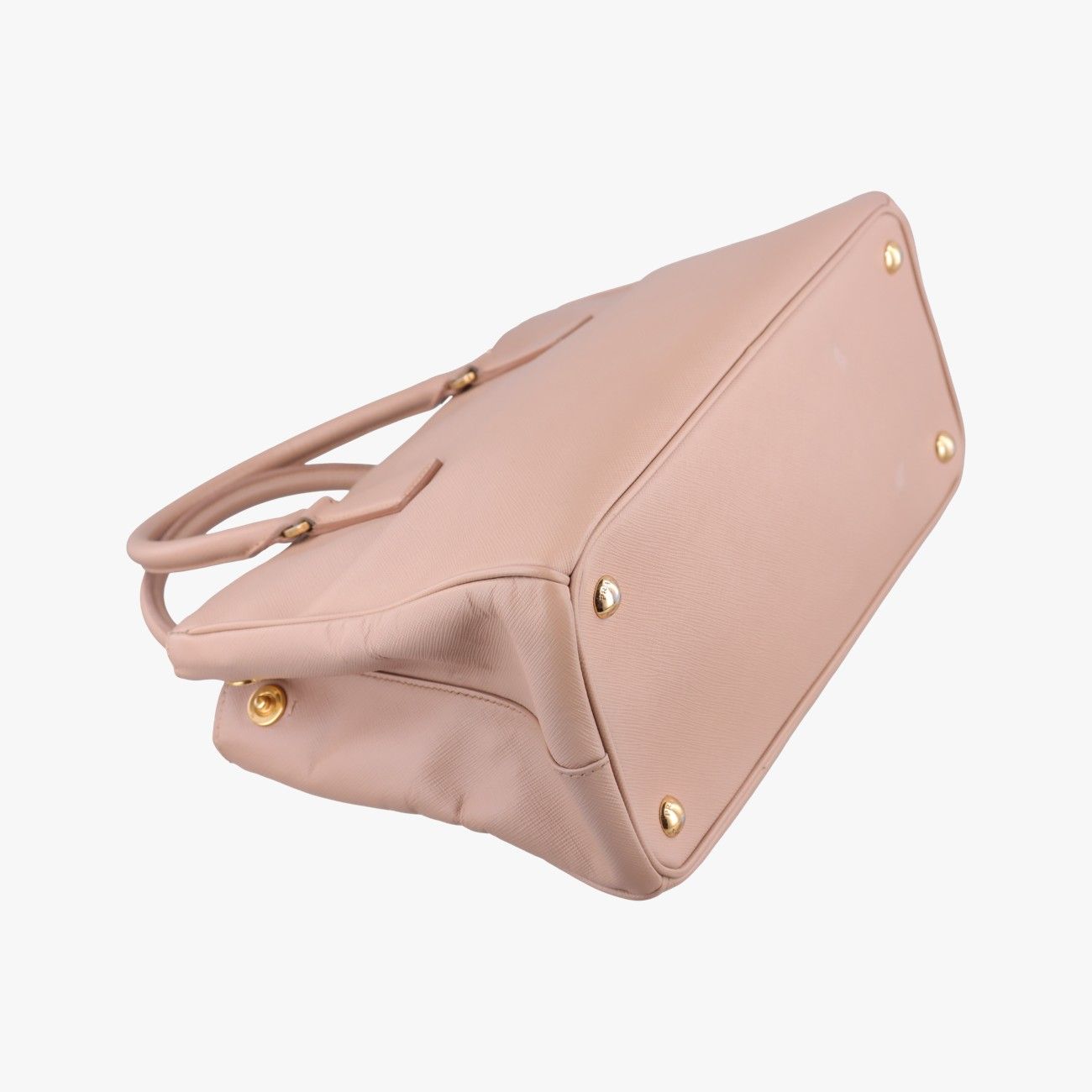 Prada Galleria Pink Saffiano Leather Messenger Bag — view 7