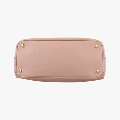 Prada Galleria Pink Saffiano Leather Messenger Bag — view 3