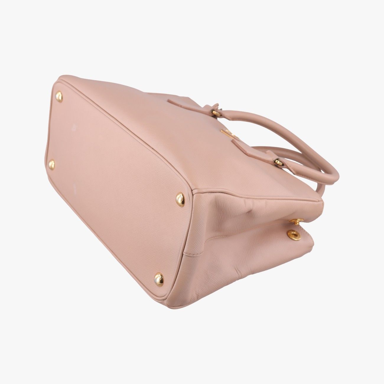 Prada Galleria Pink Saffiano Leather Messenger Bag — view 4