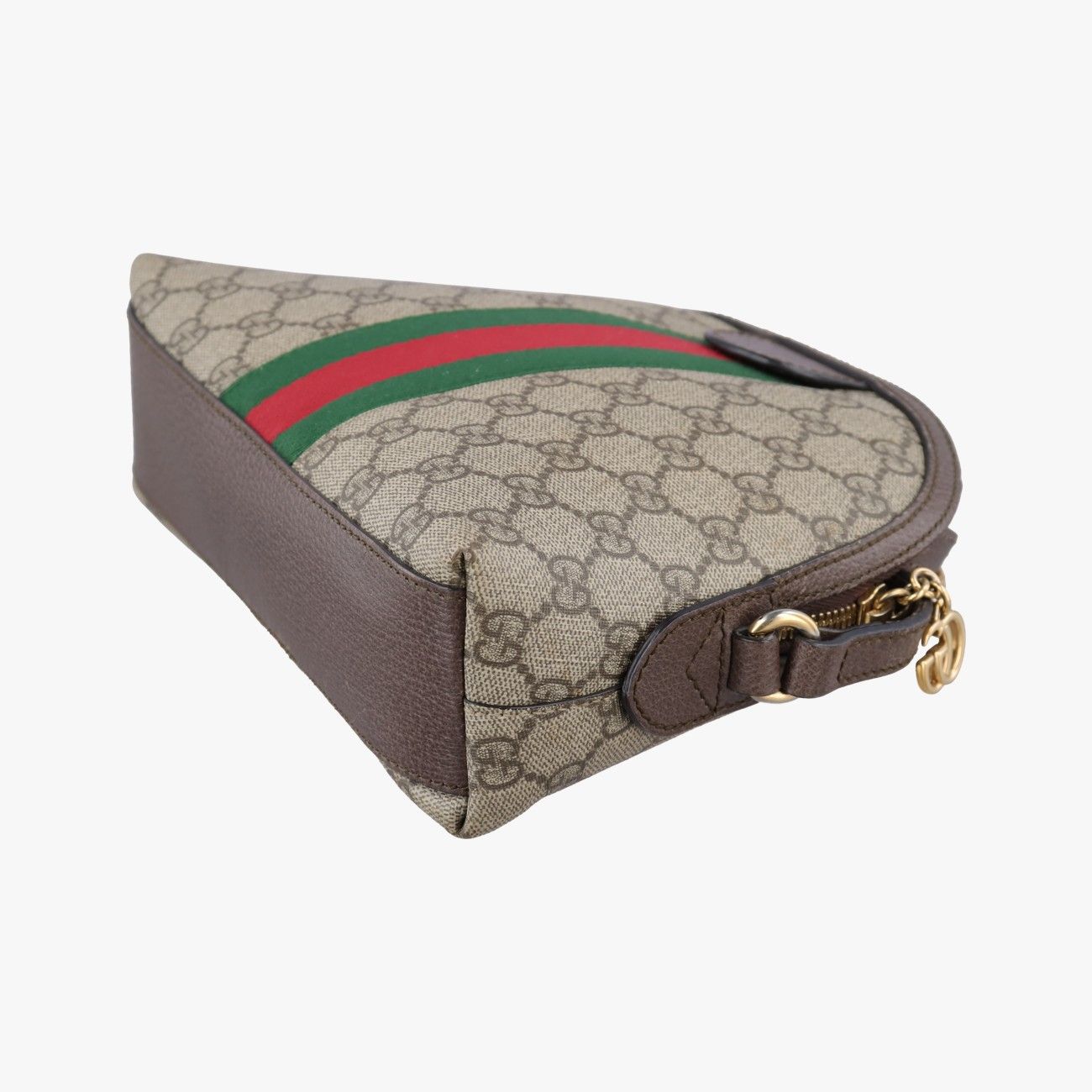 Gucci Ophidia Brown Red Green Canvas Messenger Bag — view 6