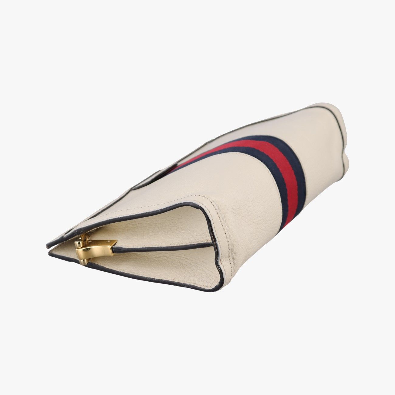 Gucci Ophidia White Leather Messenger Bag — view 7