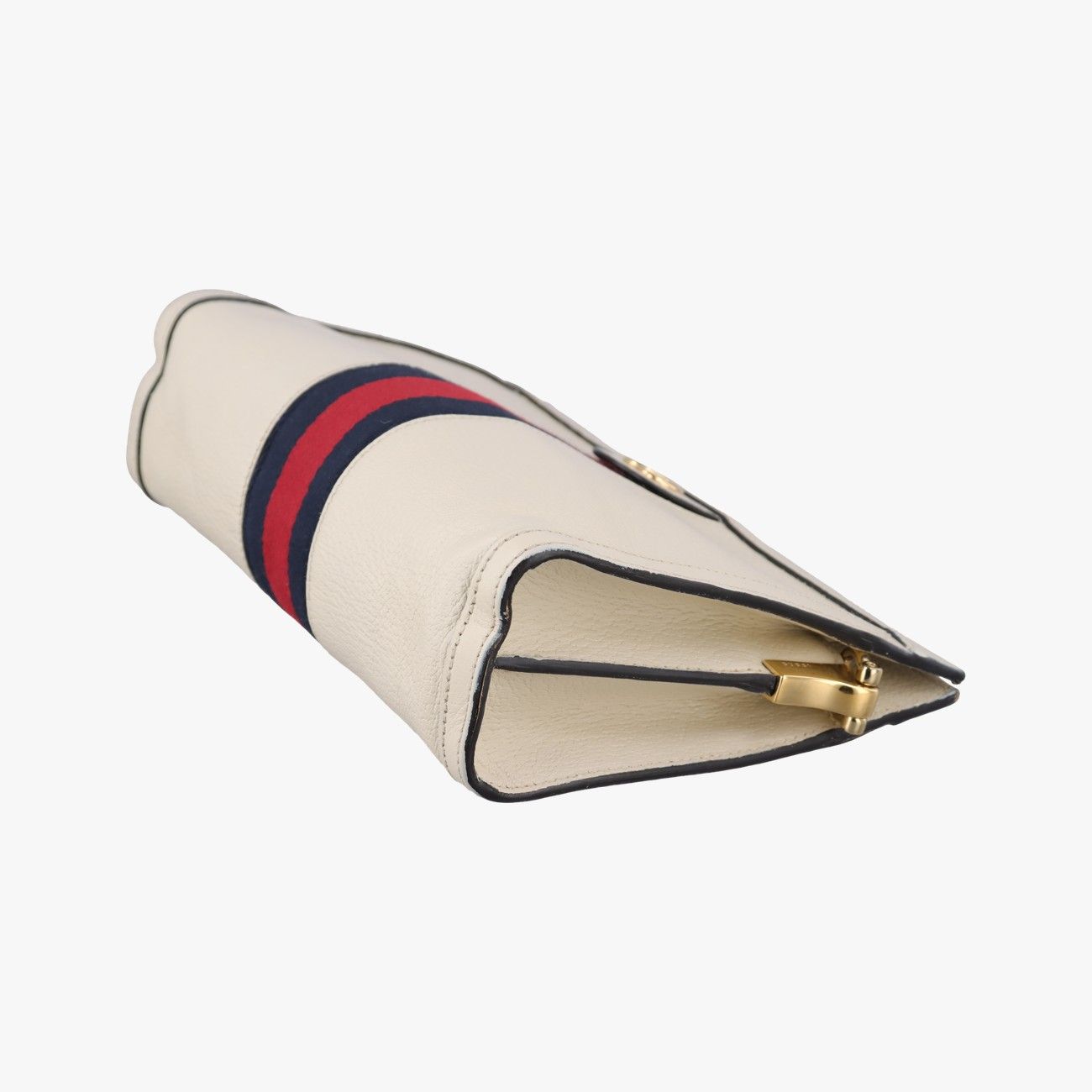 Gucci Ophidia White Leather Messenger Bag — view 4