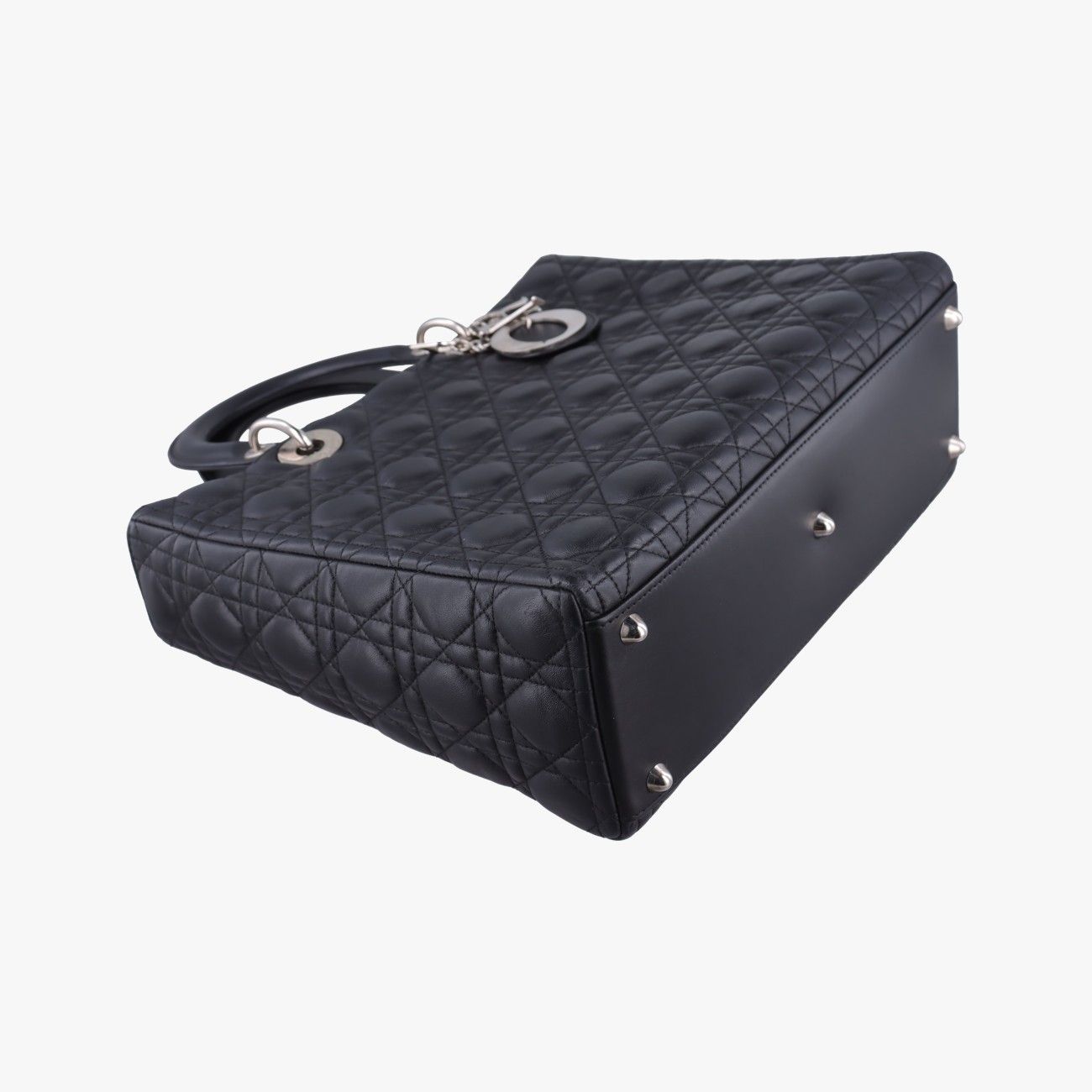 Dior Black Lambskin Handbag — view 5