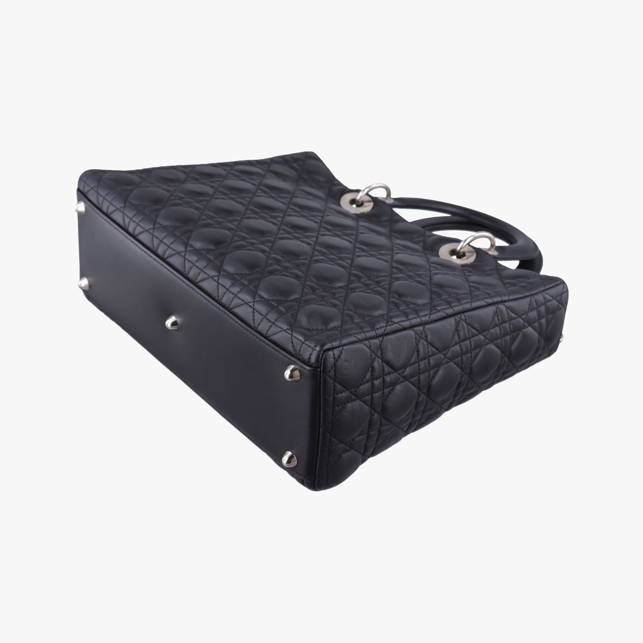 Dior Black Lambskin Handbag — view 6