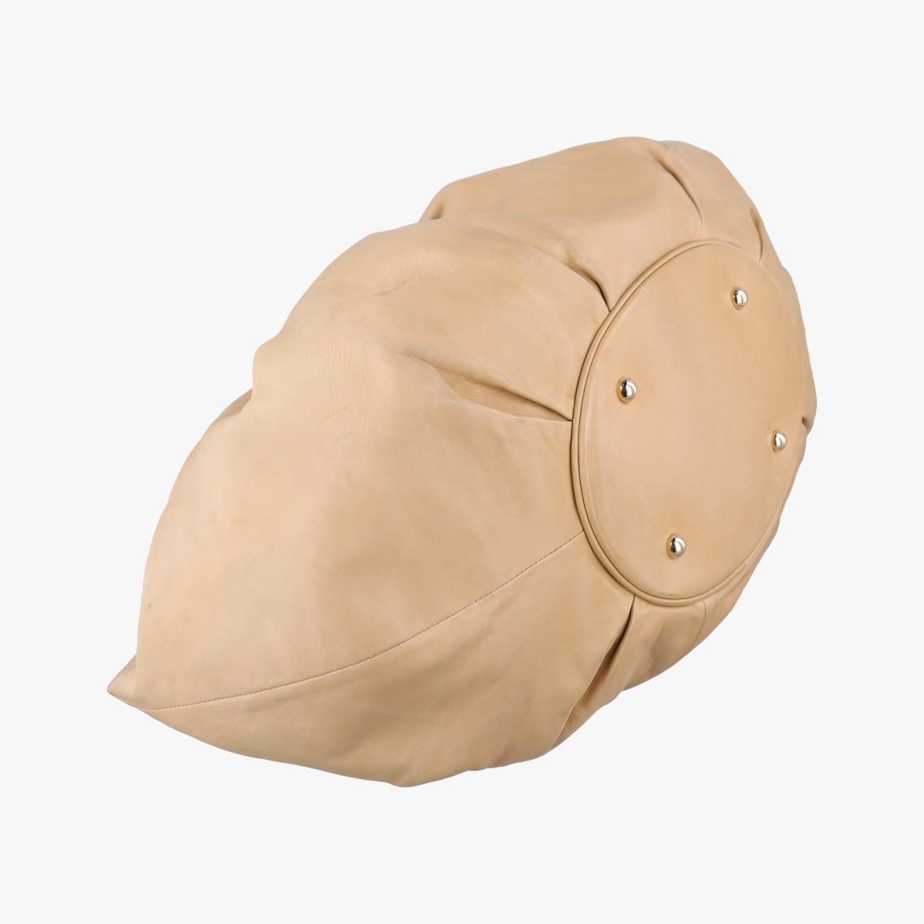 Dior Soft Babe Shopping Bag Beige Leather — view 5