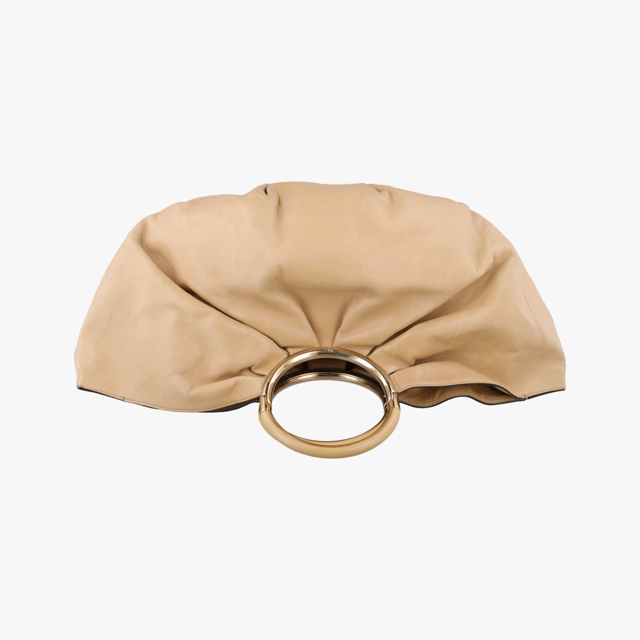 Dior Soft Babe Shopping Bag Beige Leather — view 8
