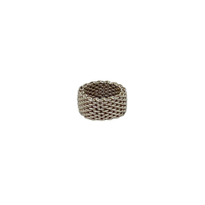 Tiffany & Co Box Vintage Somerset Ring 925 Sterling Silver No 8 — view 4