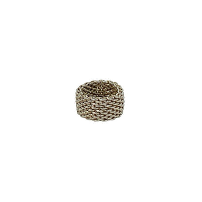 Tiffany & Co Box Vintage Somerset Ring 925 Sterling Silver No 8 — view 6