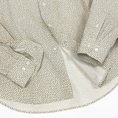 Louis Vuitton Longsleeve Shirt Cotton Total Pattern White Khaki — view 5