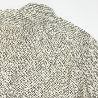 Louis Vuitton Longsleeve Shirt Cotton Total Pattern White Khaki — view 9
